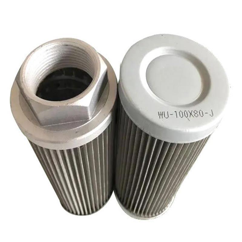 WU-100X80J Leemin Replacement Hydraulic oil suction filter